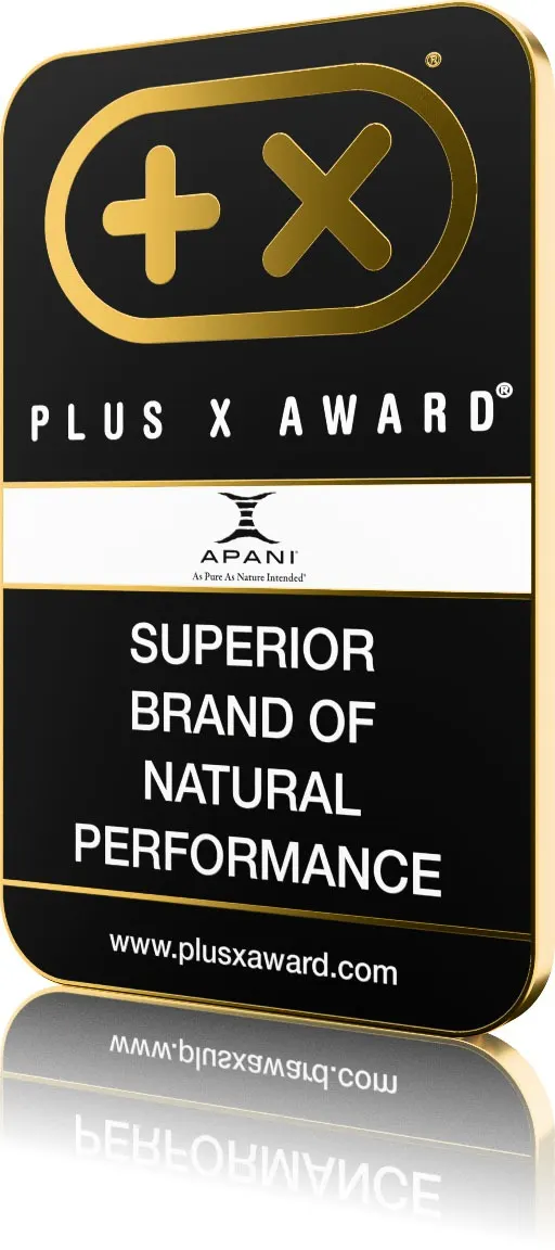 Plus X Award 2026 — Superior Brand of Natural Performance